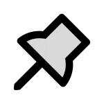 Pushpin SVG Icon